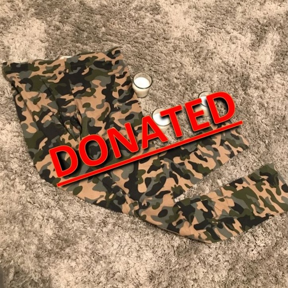 Pants - Camo Leggings - Donating to @markwelch